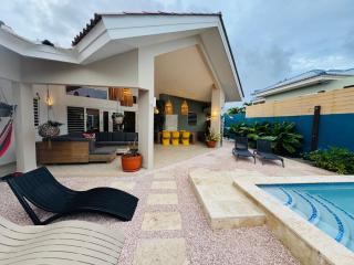 Villa Curazon met privézwembad vlakbij het strand! - 8