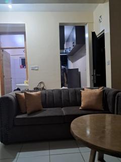 Cozy 2 BR with 3 Beds, AC & Hot Shower at Buxton Point Apartments Off RG Road Gate A - 3