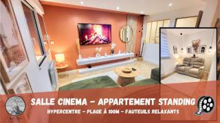 - KALON - CONCARNEAU - SALLE CINÉMA - PLAGE À 100m - VILLE CLOSE À PIEDS - WIFI - Center & beach within walking distance - - 0