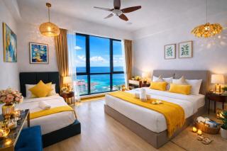 High Floor Seaview 2BR suites with Pool Sauna & Bathtub Near Gurney George Town Jazz Suites 253A - 5