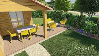 Chalet prestige 13 piscine partagée - 9