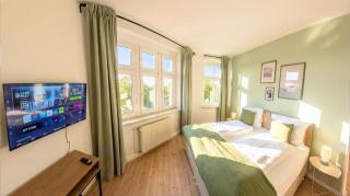 Große Wohnung mit 3 Schlafzimmern & 6 Boxspringbetten, WLAN, Smart TV, Parkplatz, Waschmaschine & Trockner - 8