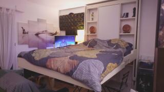 Studio meublé vue tour Eiffel et tout Paris - 6