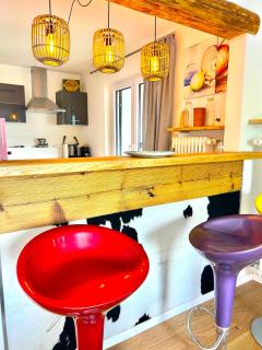 Ferienwohnung Strandbad - Alpen PopArt am See - 8