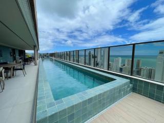 Flat no Icon Design Living Boa Viagem por Yolo - 8