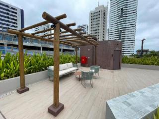 Flat no Icon Design Living Boa Viagem por Yolo - 5