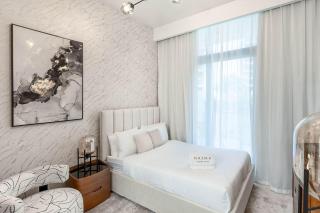 Nasma Luxury Stays - Trendy & Stylish Living Studio at Azizi Riviera 41 - Dubai - 9