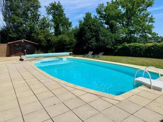 La Longère 1750 Hambye piscine grand jardin - Hambye - 9