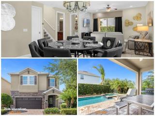 7601-IBRAHIM · 7601 Themed 7BD Villa- Poolspa - Game room - Orlando - 8