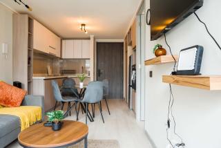 Chic Downtown Santiago Cozy Urban Retreat for 3 - 7