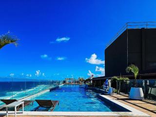 Janela Frente Mar, Até 4 Hóspedes, Piscina, Academia, Rooftop, Jr Catito - 9