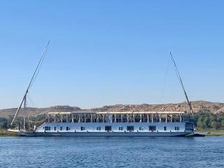 Miss Fatima Dahabiya-Nile Cruise -Saturday sail from Luxor 4 or 7 nights -Wednesday sail from Aswan 3 nights- All inclusive excluding alcoholic beverages - 8