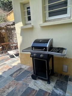 Studio climatisé avec terrasse - 1