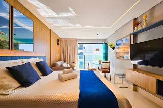 Ed. Frente Mar, Até 4 Hóspedes, Piscina, Academia, Rooftop, Jr Catito - 8