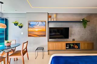 Ed. Frente Mar, Até 4 Hóspedes, Piscina, Academia, Rooftop, Jr Catito - 3