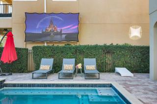 Villa w heated pool theater & game room - 9