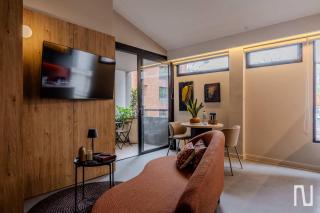 NOK Cozy 1BR Retreat with Terrace at bogota - 8