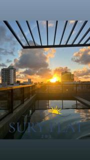 Sury Flat 203 com melhor pôr do sol da Paraíba a 700m da praia - 8