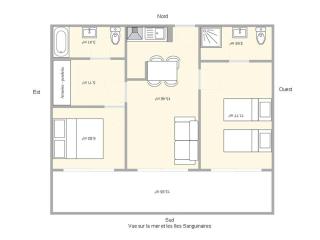Ajaccio Sanguinaires - 3p - Terrasse - Piscine - 4