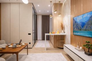 Nest One Luxe, Элитные апартаменты с балконом и видом на фонтан Tashkent City Park 008 - 6