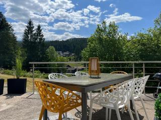 SKI Chalet Designer Ferienwohnung Arber Terrasse Pool Garten Bayrischer Wald Lodges mit Hund - 8