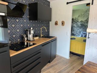 SKI Chalet Designer Ferienwohnung Arber Terrasse Pool Garten Bayrischer Wald Lodges mit Hund - 3