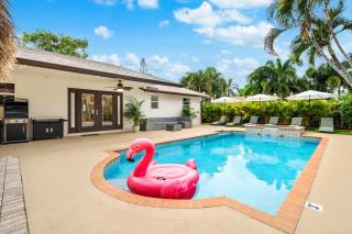 Delray Retreat Heated Pool Sauna Cold Plunge Games - 0