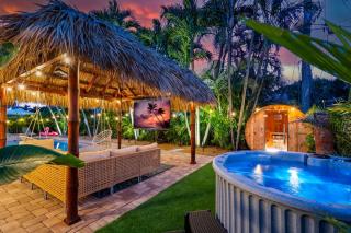 Delray Retreat Heated Pool Sauna Cold Plunge Games - 0
