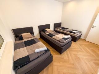 Ruhr Business Apartments Essen Apartment mit 5 Einzelbetten Privat Parkplatz -  - 0