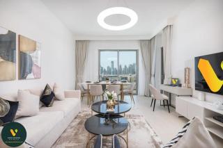 Vogue Downtown Views II with Direct Access to Dubai Mall Via a Climate Controlled Bridge, Two Bedroom Apartment with Balcony and Burj Khalifa View - Dubai - 9