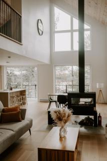 Chalet Cottage Le Bellevarde Hot tub Lake view - 3