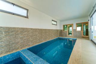 Luxury Sea View Villa with Private Heated Pool & Outdoor Pool in Kalkan - 5