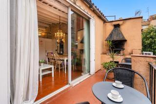 Gràcia Loft Terrace BBQ AC & Fiber Wi-Fi - 7