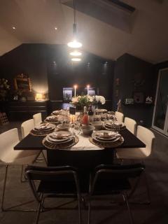 Sea View Villa above a mountain Fireplace patio - 8