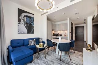 Fancy 1BR apartment The Crest at Sobha Hartland - 3