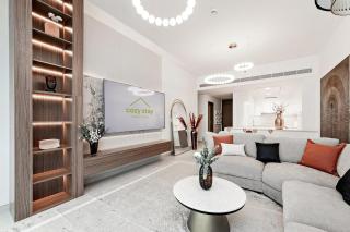 Luxury 2BR Apartment Burj Khalifa View in Al Safa - 0