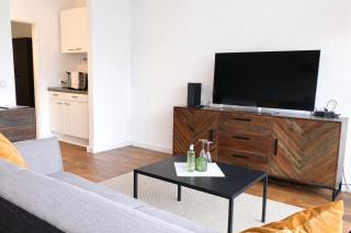 Apartment Neuss-Düsseldorf Messe, Balkon, Küche - 6