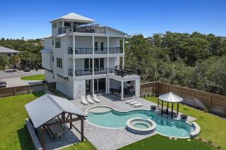 Deja Blue - Luxury Beach House with Private Pool & Rooftop Deck - 0