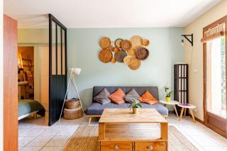 Studio cosy nature avec terrasse et jardin - 9