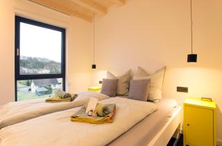 Ferienhaus Eifel-Vulkaneifel eifelhausaufzeit Sauna Yoga-Raum Kaminofen Vulkan-Blick - 4