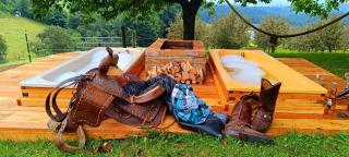 Western Style Planenwagen - 3