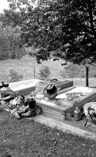 Western Style Planenwagen - 2