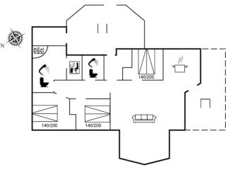 Holiday Home Tjarko - 100m from the sea by Interhome - 5