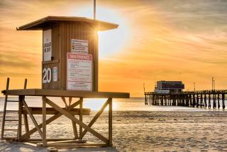 Luxury 3BR Ocean view Rooftop by Beach and Pier with AC plus Garage - 3