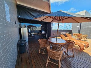 Intermares: flat NOVO p/3, garagem e PISCINA - 5