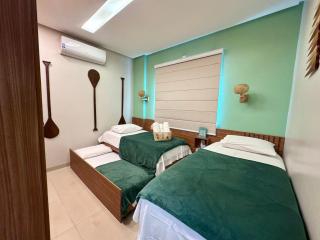 Flat Tapajós Alter 2 quartos, cozinha, climatizado, wifi 200mbps, estacionamento e self check-in - 8