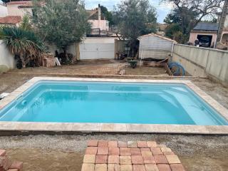 Grande villa neuve avec piscine près mer et Sète - 5