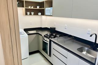 Apto completo a 450m da praia c/ garagem e piscina - 4