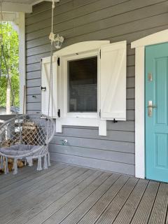 Leśna Osada na Kaszubach - drewniane domy na wynajem - 3