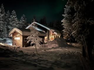 Unelmasäleikkö 2, Cozy Finnish Lapland Villa near Levi with Private Sauna & Fireplace - 9